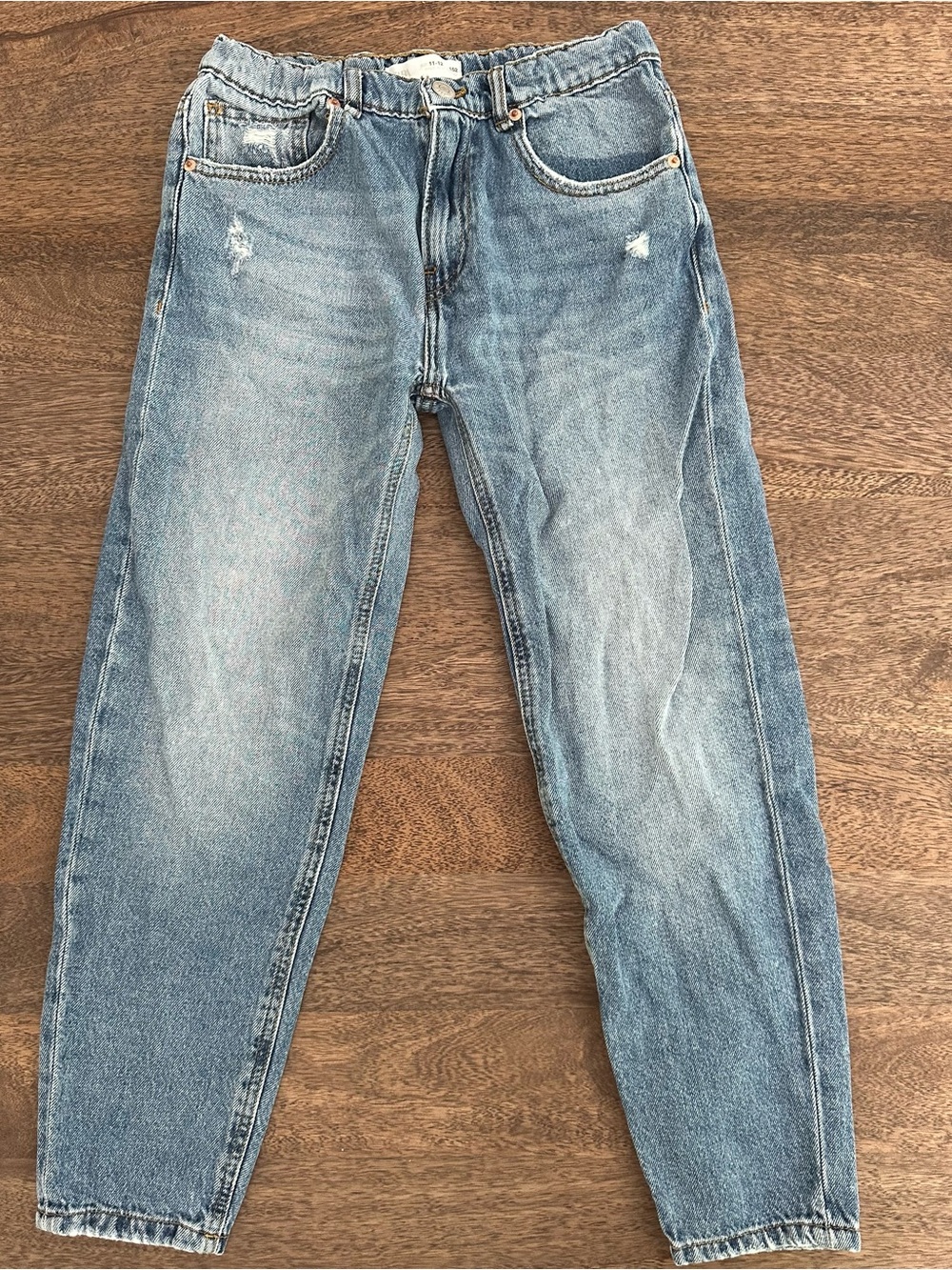 Zara Boy’s Light Blue Slim Straight Jeans